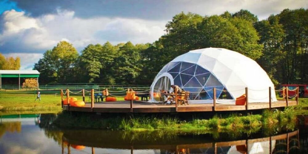 This is why glamping domes offer the highest level of leisure